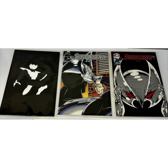 Shadowhawk II #1 to 3 and III #1 to 2 Image Comics Book Lot 1993 Modern Age NM - Picture 2 of 3